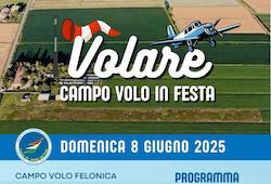Volare campo volo in festa