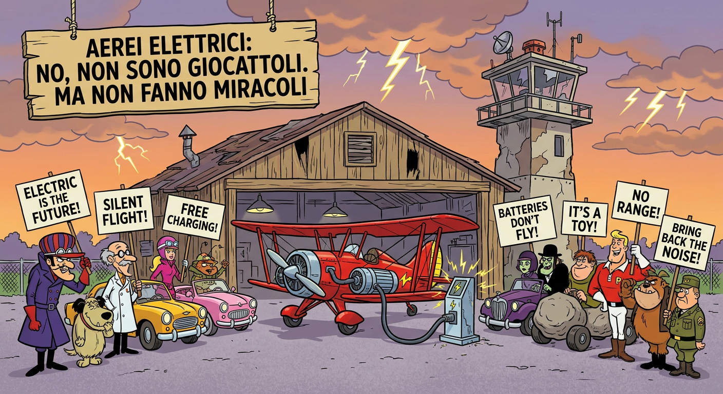 Aerei elettrici: no, non sono giocattoli. Ma non fanno miracoli